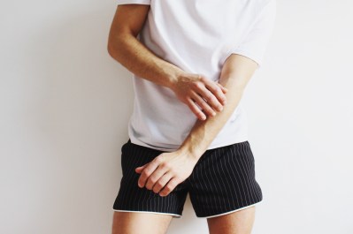 black short with white stripes Weekday